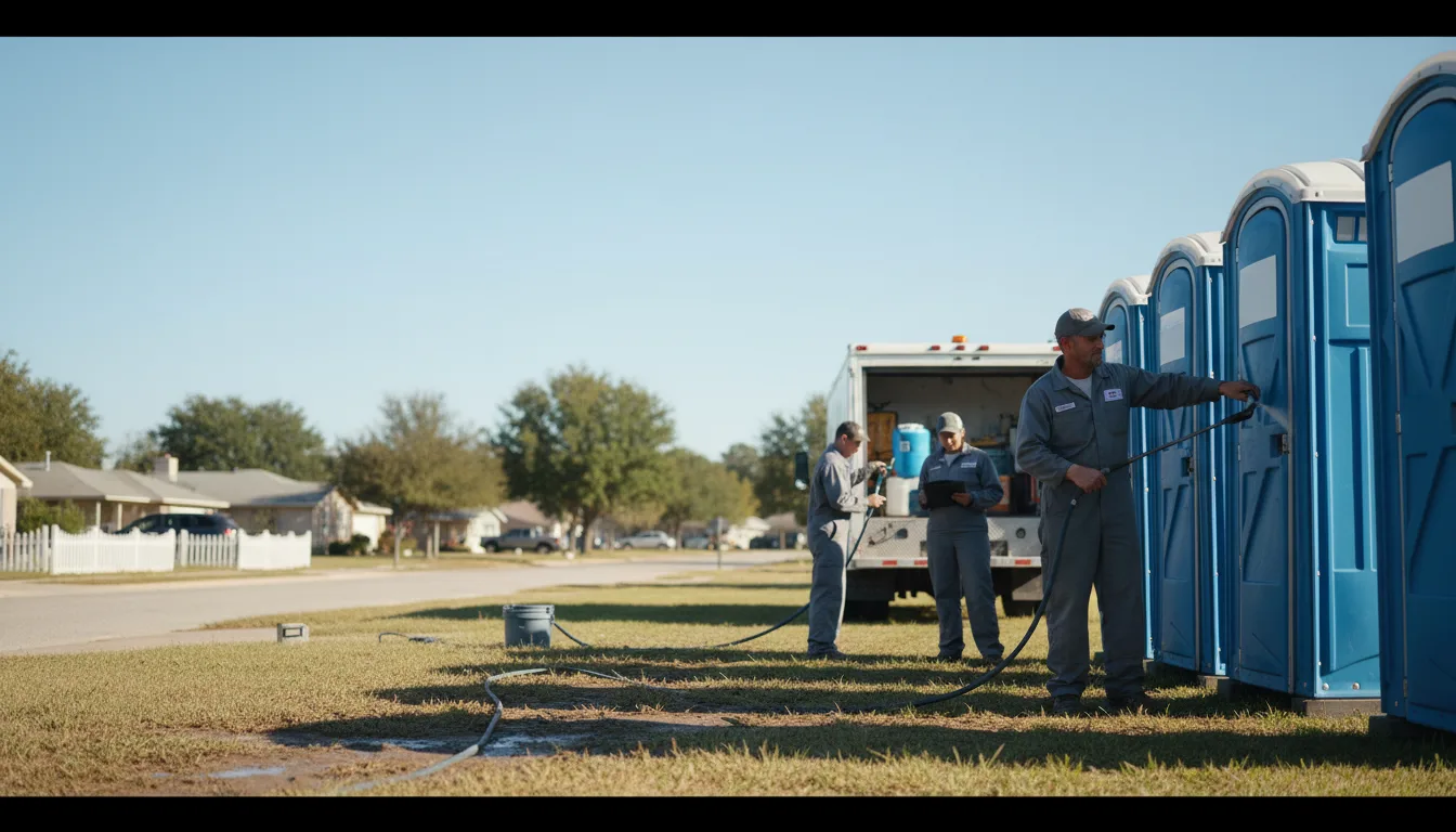 Long-Term Portable Toilet Rental in Hamburg, LA near me